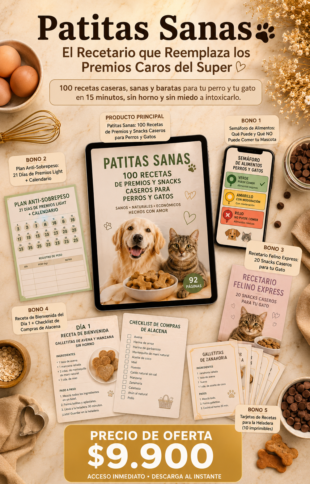 Recetario Patitas Sanas